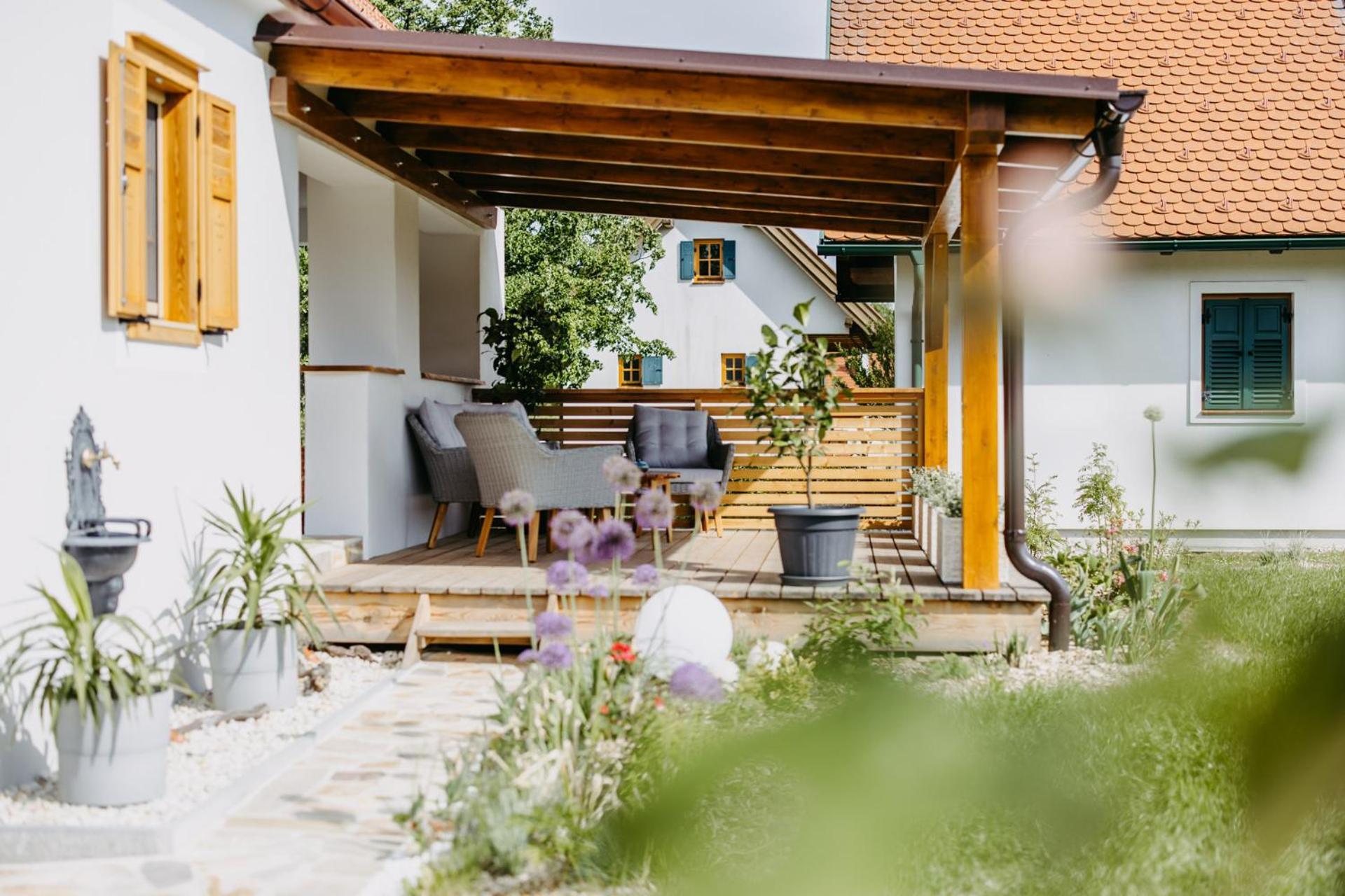 Urlaub Im Kellerstoeckl Dunst Apartment Strem Ruang foto